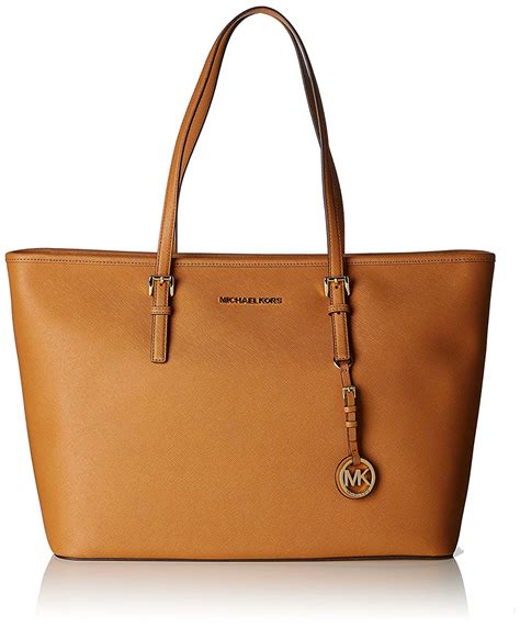 Michael Kors Jet Set Saffiano Top